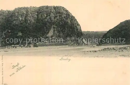 AK / Ansichtskarte Loreley Lorelei  Kat. Sankt Goarshausen