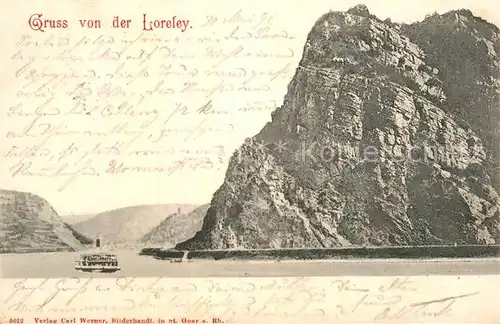 AK / Ansichtskarte Loreley Lorelei  Kat. Sankt Goarshausen