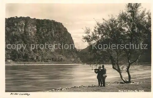 AK / Ansichtskarte St Goarshausen Loreley Kat. Sankt Goarshausen