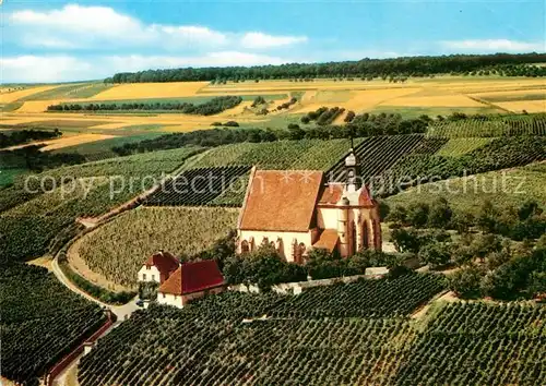 AK / Ansichtskarte Volkach Fliegeraufnahme Wallfahrtskirche Maria im Weingarten Kat. Volkach Main