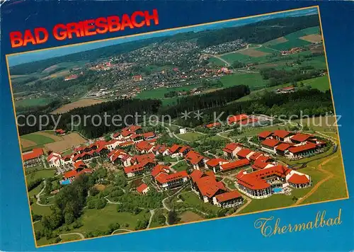 AK / Ansichtskarte Bad Griesbach Rottal Fliegeraufnahme Kurgebiet  Kat. Bad Griesbach i.Rottal
