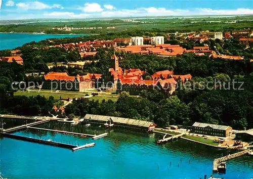 AK / Ansichtskarte Flensburg Fliegeraufnahme Marineschule Muerwik Kat. Flensburg