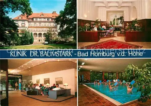 AK / Ansichtskarte Bad Homburg Klinik Baumstark Kat. Bad Homburg v.d. Hoehe