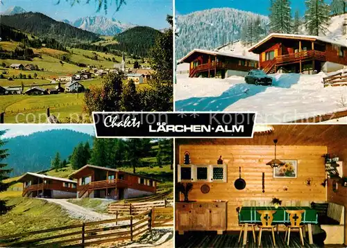 AK / Ansichtskarte Martin Tennengebirge St Chalets Laerchen Alm Kat. St Martin Tennengebirge