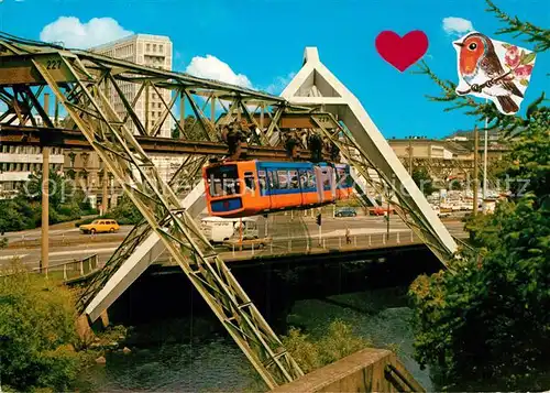 AK / Ansichtskarte Wuppertal Schwebebahn Kat. Wuppertal