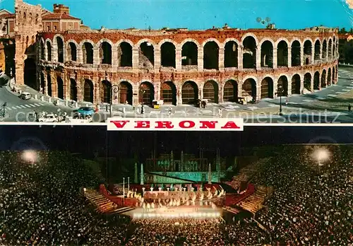 AK / Ansichtskarte Verona Veneto Amphitheater Arena Kat. Verona