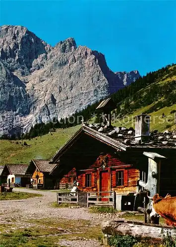 AK / Ansichtskarte Eng Hinterriss Tirol Eng Almen Alpengasthof