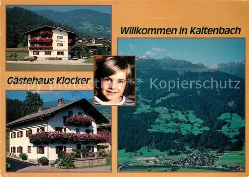 AK / Ansichtskarte Kaltenbach Tirol Fliegeraufnahme G?stehaus Klocker Kat. Kaltenbach