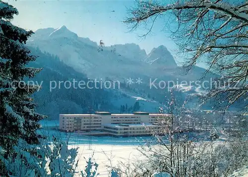 AK / Ansichtskarte Garmisch Partenkirchen Kreiskrankenhaus Kat. Garmisch Partenkirchen