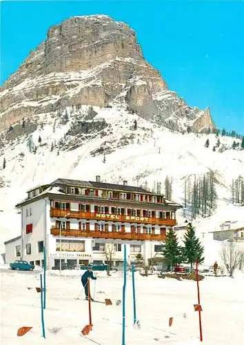 AK / Ansichtskarte Colfosco Sport Hotel Skigebiet Kat. Corvara Bolzano