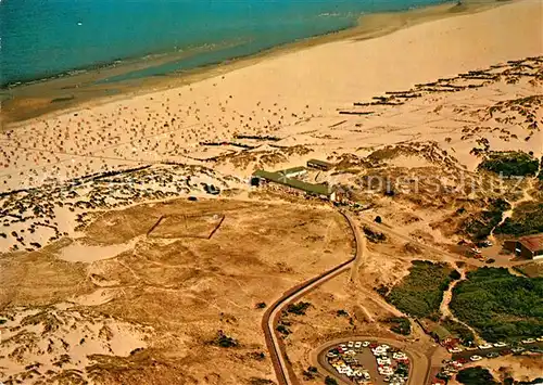 AK / Ansichtskarte Norderney Nordseebad Fliegeraufnahme Strand Weisse D?ne Kat. Norderney