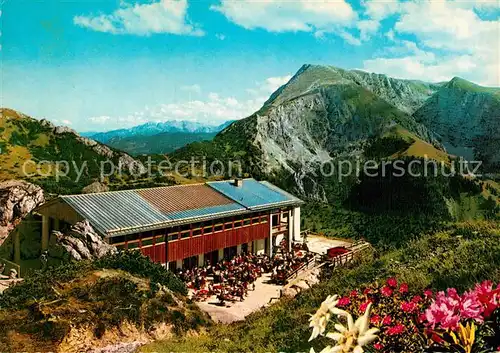 AK / Ansichtskarte Berchtesgaden Aussichtsterrasse der Bergstation Jennerbahn Kat. Berchtesgaden