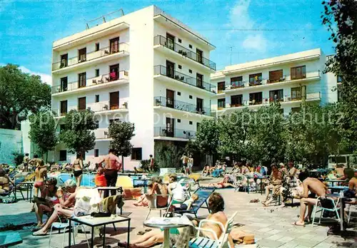AK / Ansichtskarte Lloret de Mar Hotel Garbi Kat. Costa Brava Spanien