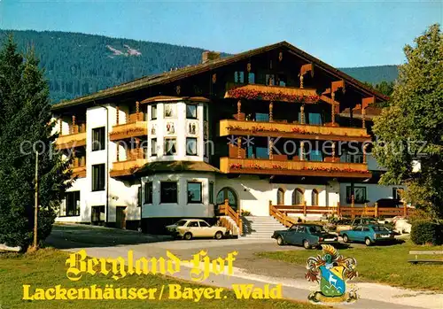 AK / Ansichtskarte Lackenhaeuser Niederbayern Hotel Bergland Hof Kat. Neureichenau