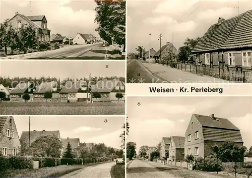 AK / Ansichtskarte Weisen Stadtrandsiedlung Reichsahnsiedlung Dorfstrase Heinrich Heine Strasse  Kat. Weisen