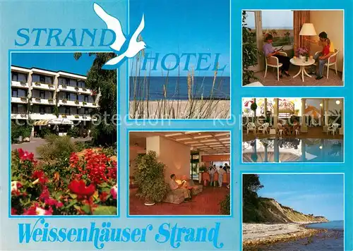 AK / Ansichtskarte Weissenh?user Strand Strand Hotel