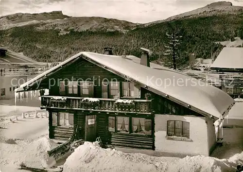 AK / Ansichtskarte Riezlern Kleinwalsertal Vorarlberg Gaestehaus Else Wild Kat. Mittelberg