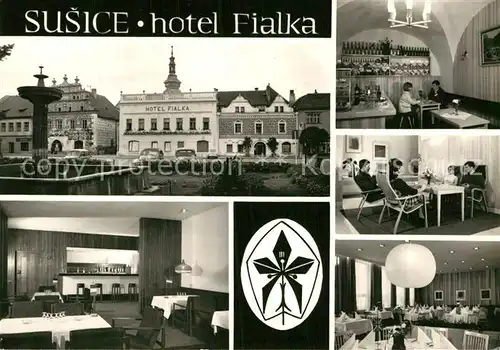 AK / Ansichtskarte Susice Hotel Fialka Kat. Tschechische Republik