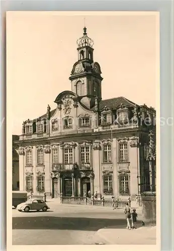 AK / Ansichtskarte Schwaebisch Hall Rathaus Kat. Schwaebisch Hall