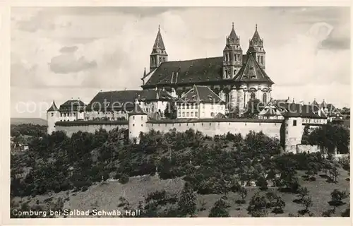 AK / Ansichtskarte Schwaebisch Hall Kloster Comburg Kat. Schwaebisch Hall
