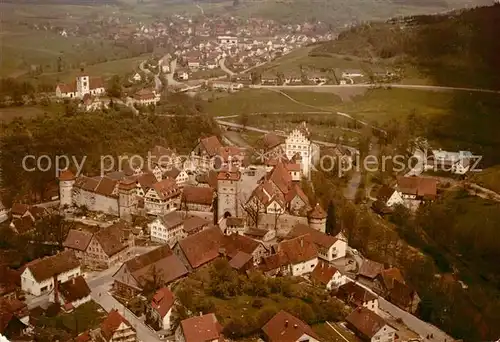 AK / Ansichtskarte Vellberg Fliegeraufnahme Kat. Vellberg