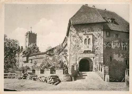 AK / Ansichtskarte Wartburg Eisenach Burg Eingang Kat. Eisenach