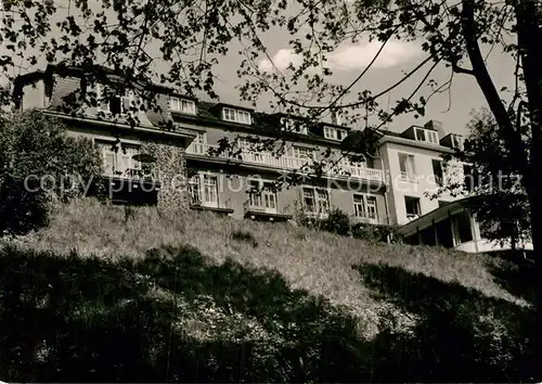 AK / Ansichtskarte Bad Hersfeld Sanatorium Wigbertshoehe Kat. Bad Hersfeld