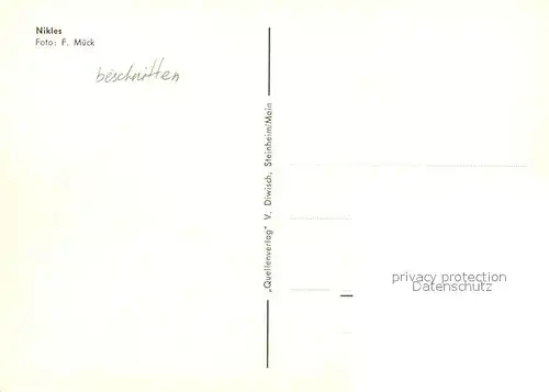 AK / Ansichtskarte Nikles Gesamtansicht