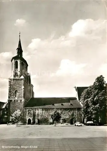 AK / Ansichtskarte Braunschweig Magni Kirche Kat. Braunschweig