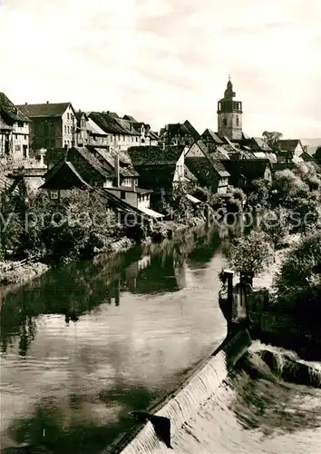 AK / Ansichtskarte Bad Sooden Allendorf Fischerstad Wehr Altstadt Kat. Bad Sooden Allendorf