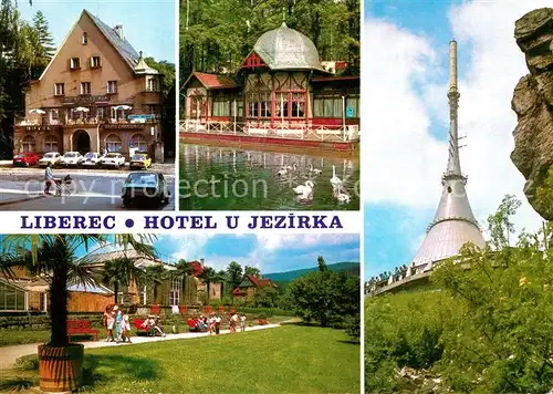 AK / Ansichtskarte Liberec HotelU Jezirka Kat. Liberec