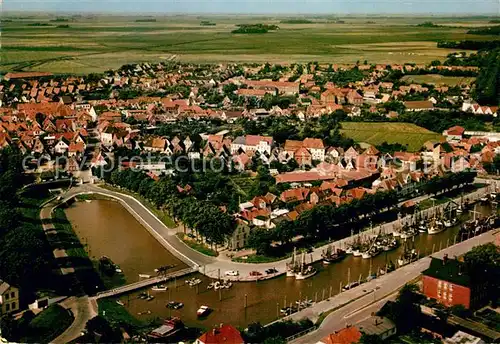 AK / Ansichtskarte Toenning Nordseebad Fliegeraufnahme Kat. Toenning