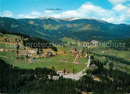 AK / Ansichtskarte Feldberg Schwarzwald Fliegeraufnahme Baerental Kat. Feldberg (Schwarzwald)