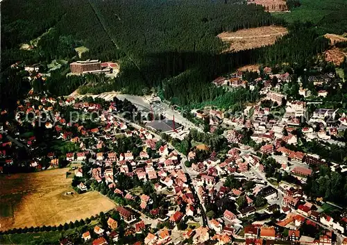 AK / Ansichtskarte Braunlage Fliegeraufnahme Kunsteisstadion Kat. Braunlage Harz