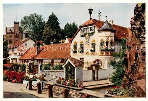 AK / Ansichtskarte Koenigstein Taunus Klostergut Rettershof Kaffee zum froehlichen Landmann Kat. Koenigstein im Taunus