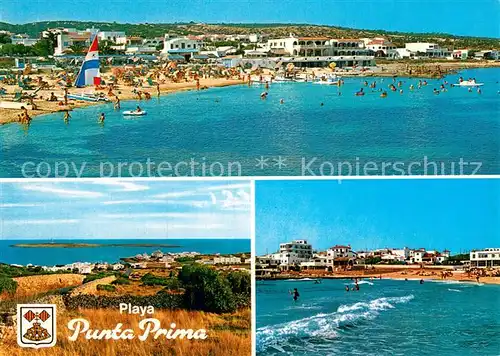 AK / Ansichtskarte Menorca Playa Punta Prima Kat. Spanien
