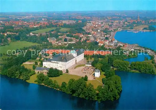 AK / Ansichtskarte Schleswig Schlei Schloss Gottorp Fliegeraufnahme Kat. Erfde