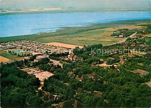 AK / Ansichtskarte Schobuell Husum Fliegeraufnahme Kat. Schobuell