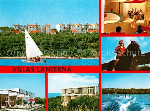 AK / Ansichtskarte Porec Villas Lanterna Kat. Kroatien