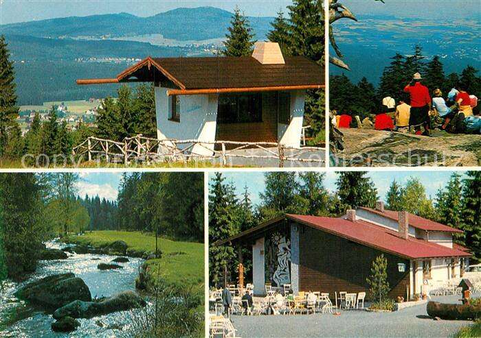 Ak Ansichtskarte Mehlmeisel Panorama Bayreuther Haus Bergstation