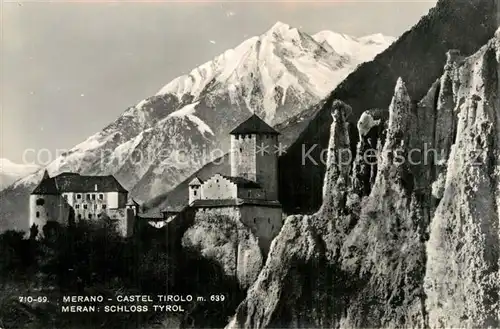 AK / Ansichtskarte Merano Suedtirol Castel Tirolo  Kat. Merano