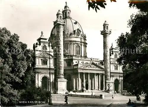 AK / Ansichtskarte Wien Karlskirche Kat. Wien