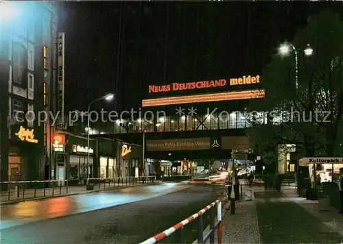 AK / Ansichtskarte Berlin Bahnhof Friedrichstrasse  Kat. Berlin