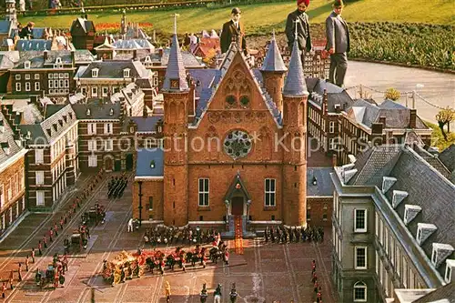 AK / Ansichtskarte Den Haag Miniatuurstad Madurodam Binnenhof Ridderzaal Kat. s Gravenhage