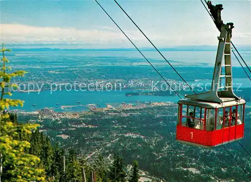 AK / Ansichtskarte Seilbahn Grouse Mountain Skyride North Vancouver Canada  Kat. Bahnen