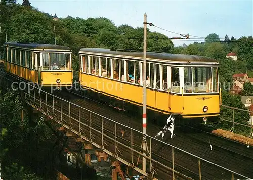 AK / Ansichtskarte Strassenbahn Dresden Standseilbahn  Kat. Strassenbahn