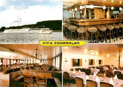AK / Ansichtskarte Motorschiffe M.P.S. Esmeralda  Kat. Schiffe