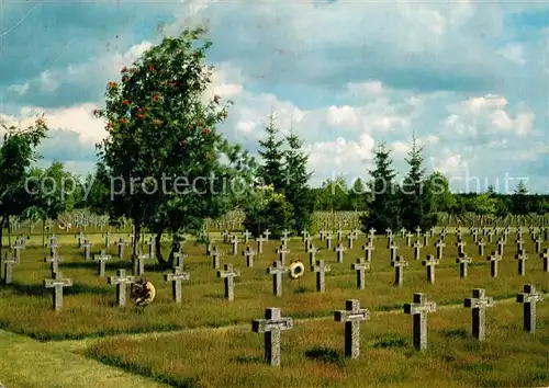 AK / Ansichtskarte Friedhof Deutscher Soldatenfriedhof Lommel Belgien  Kat. Tod