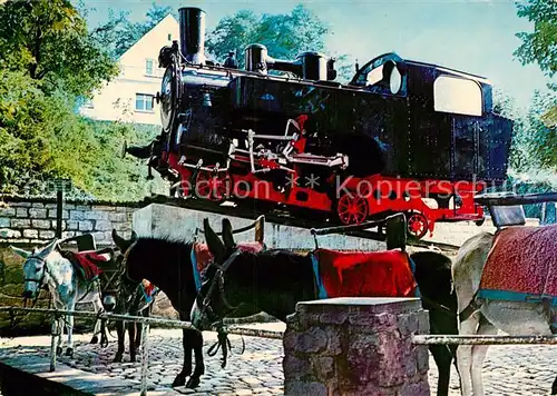 AK / Ansichtskarte Lokomotive Drachenfelszahnradbahn Koenigswinter Esel  Kat. Eisenbahn