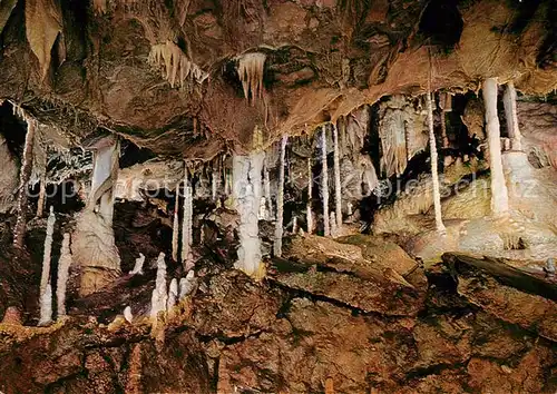 AK / Ansichtskarte Hoehlen Caves Grottes Tropfsteinhoehle Attendorn Alhambragrotte  Kat. Berge